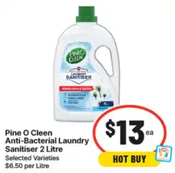 IGA Pine O Clean Anti-Bacterial Laundry Sanitiser offer