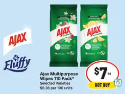IGA Ajax Multipurpose Wipes offer