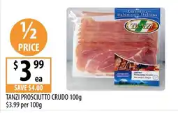 Supabarn Tanzi Prosciutto Crudo offer