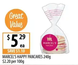 Supabarn Marcel's Happy Pancakes offer