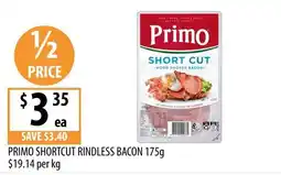 Supabarn Primo Shortcut Rindless Bacon offer