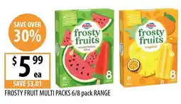 Supabarn Peters frosty fruits watermelon slice offer