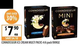 Supabarn Connoisseur Ice Cream Multi Packs offer