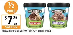 Supabarn Ben & Jerry's Ice Cream Tubs offer