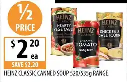 Supabarn Heinz Classic Canned Soup offer