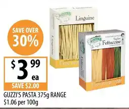 Supabarn Guzzi's Pasta offer