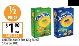 Supabarn Cheezels Snack Box offer