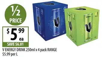 Supabarn V Energy Drink offer