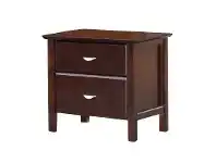 LivingStyles Manly Pine Timber Bedside Table offer