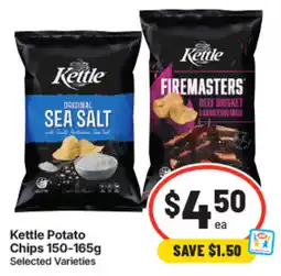IGA Kettle Potato Chips offer