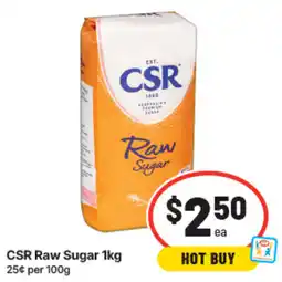 IGA CSR Raw Sugar offer