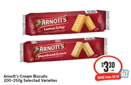 IGA Arnott's Cream Biscuits offer