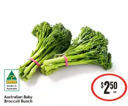 IGA Australian Baby Broccoli Bunch offer