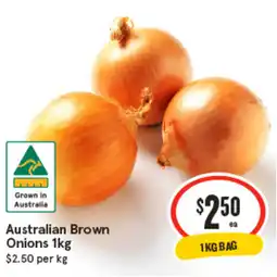 IGA Australian Brown Onions offer