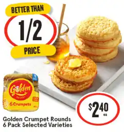 IGA Golden Crumpet Rounds offer