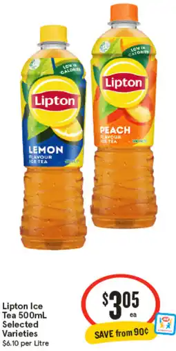 IGA Lipton Ice Tea offer