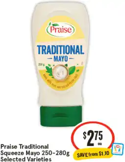 IGA Praise Traditional Squeeze Mayo offer