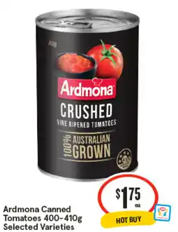 IGA Ardmona Canned Tomatoes offer