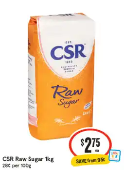 IGA CSR Raw Sugar offer