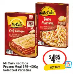 IGA McCain Red Box Frozen Meal offer