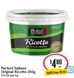 IGA Perfect Italiano Original Ricotta offer