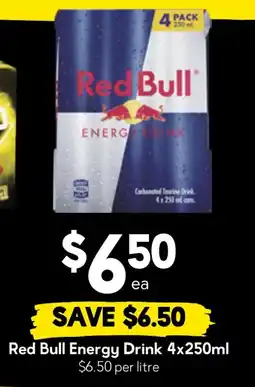 Drakes Red Bull Energy Drink offer
