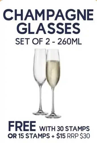 Drakes Champagne Glasses offer