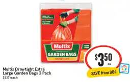 IGA Multix Drawtight Extra Large Garden Bags offer
