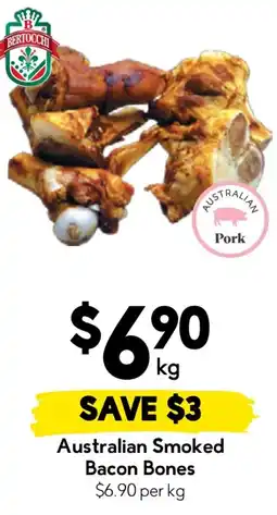 Drakes Bertocchi Australian Smoked Bacon Bones offer