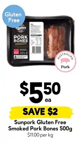 Drakes Sunpork Gluten Free Smoked Pork Bones offer