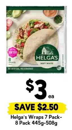 Drakes Helga's Wraps offer