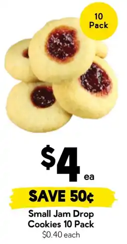 Drakes Small Jam Drop Cookies offer