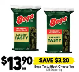 Drakes Bega Tasty Block Cheese offer