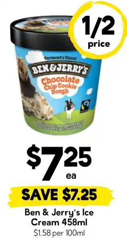 Drakes Ben & Jerry's Ice Cream offer