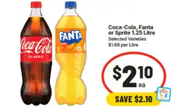 IGA Coca-Cola, Fanta or Sprite offer