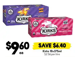 Drakes Kirks Creaming Soda offer