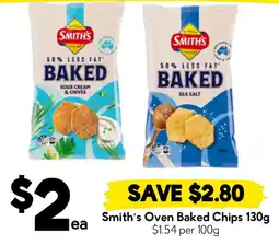 Drakes Smith's Oven Baked Chips offer