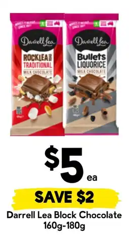 Drakes Darrell Lea Block Chocolate offer