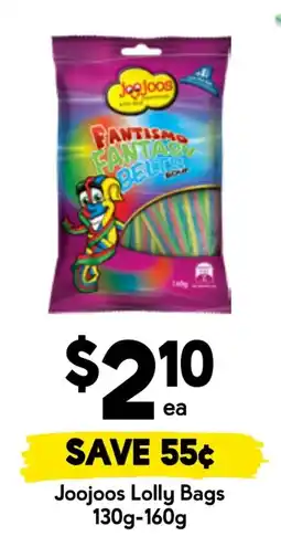 Drakes Joojoos Lolly Bags offer