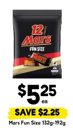 Drakes Mars Fun Size offer