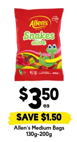 Drakes Allen's Snakes alive offer