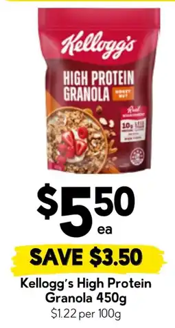 Drakes Kellogg's High Protein Granola offer