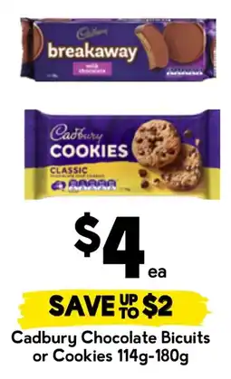 Drakes Cadbury Chocolate Biscuits or Cookies offer