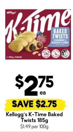 Drakes Kellogg's K-Time Baked Twists offer