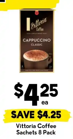 Drakes Vittoria Coffee Sachets offer