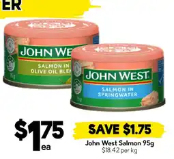 Drakes John West Salmon offer