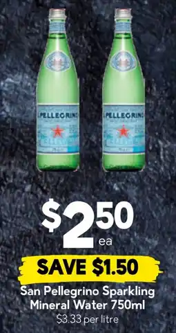 Drakes San Pellegrino Sparkling Mineral Water offer