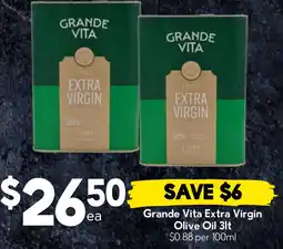 Drakes Grande Vita Extra Virgin Olive Oil offer