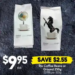 Drakes Rio Coffee Beans or Ground offer