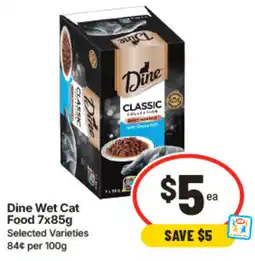 IGA Dine Wet Cat Food offer